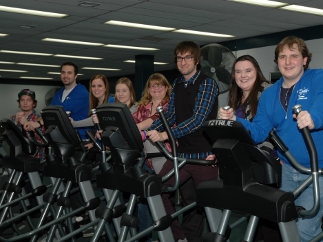 Members of Student Government host Re-Opening Ceremony for College Fitness Centre  