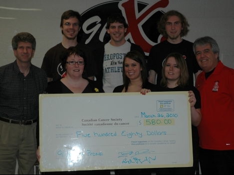 Students Raise Funds for Canadian Cancer Society