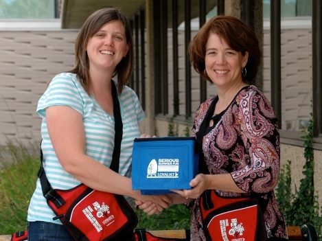 Loyalist Donates Summer Camp Bags to United Way